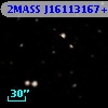 2MASS J16113167+0010183