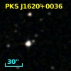 PKS J1620+0036