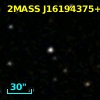 2MASS J16194375+0108376