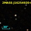 2MASS J16254920+0100307