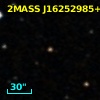 2MASS J16252985+0037394