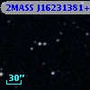 2MASS J16231381+0000177