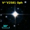 V* V2581 Oph