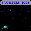 SAX J1653.8+0208