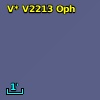 V* V2213 Oph