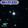 BD+75   833