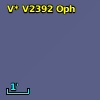 V* V2392 Oph