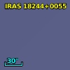 IRAS 18244+0055