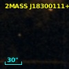 2MASS J18300111+0113242