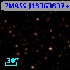 2MASS J18363837+0051307