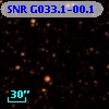 SNR G033.1-00.1
