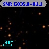SNR G035.0-01.1
