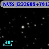 NVSS J232608+781326
