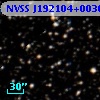 NVSS J192104+003648