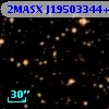 2MASX J19503344+0208416
