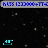 NVSS J233000+774212