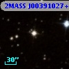 2MASS J00391027+7639267