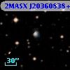 2MASX J20360838+0119502