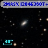 2MASX J20463807+0020218
