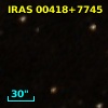 IRAS 00418+7745