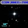 CCDM J00035+7800B
