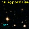2SLAQ J204731.68+002056.3