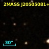 2MASS J20505081+0011598