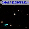 2MASS J20565592+0043000