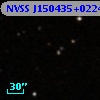 NVSS J150435+022429