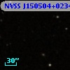 NVSS J150504+023435
