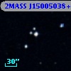 2MASS J15005038+0205526