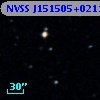NVSS J151505+021109