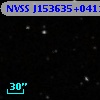 NVSS J153635+041109