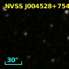 NVSS J004528+754229