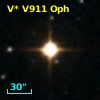 V* V911 Oph