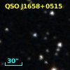 QSO J1658+0515