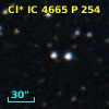 Cl* IC 4665      P     254