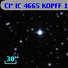 Cl* IC 4665  KOPFF     100A