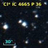 Cl* IC 4665      P      36