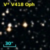 V* V418 Oph