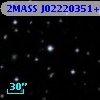 2MASS J02220351+4216257