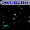 2MASS J02221214+4223445