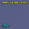 IRAS 18244+0502