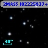 2MASS J02225837+4220448