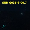 SNR G036.6-00.7