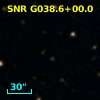 SNR G038.6+00.0