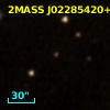 2MASS J02285420+7238352
