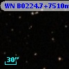 WN B0224.7+7510m