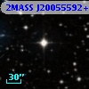 2MASS J20055592+0436022