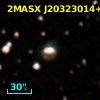 2MASX J20323014+0304252